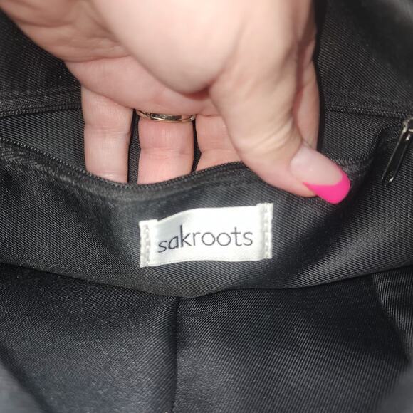 The Sak Backpack Royal Blue Seascape Eco-Twill Loyola Boho chic colorful - Picture 11 of 15